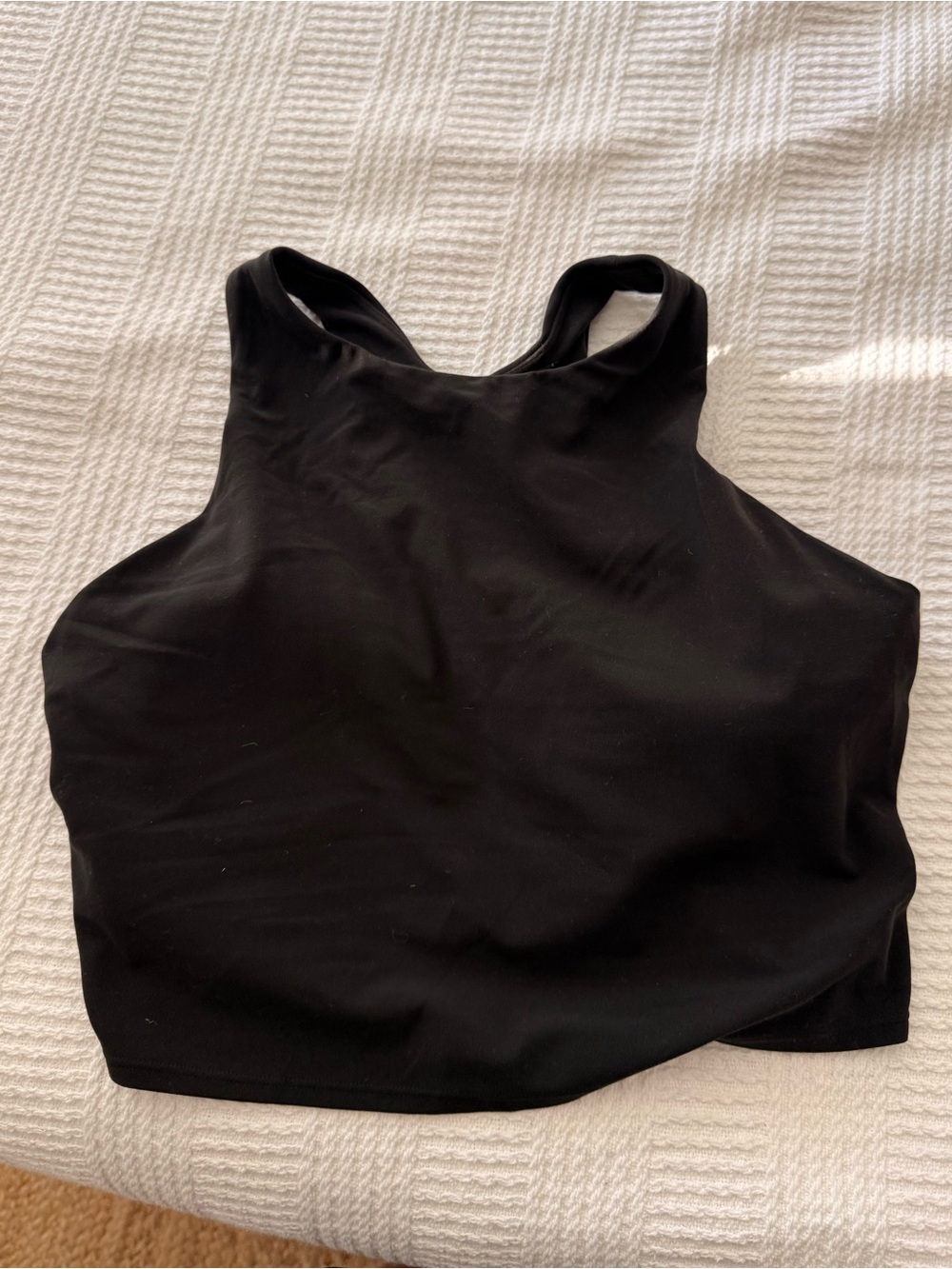 Athleta Black Conscious Built in bra Tank